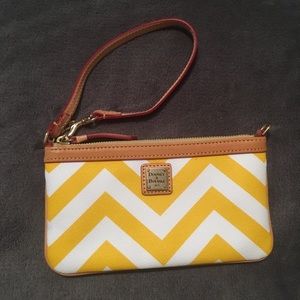 Dooney & Bourke chevron clutch